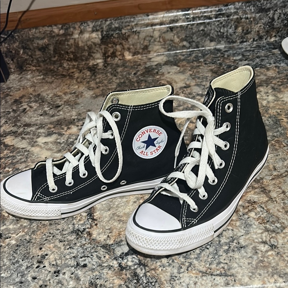 Converse Black High-Top Sneakers